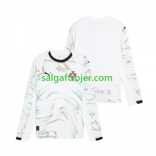 Portugal Fodboldtrøjer Udebanesæt 2025 Langærmet Portugal Fodboldtrøjer Udebanesæt 2025 Langærmet